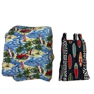 Dean Miller Hawaiian Printed surf comforter & curtain panel